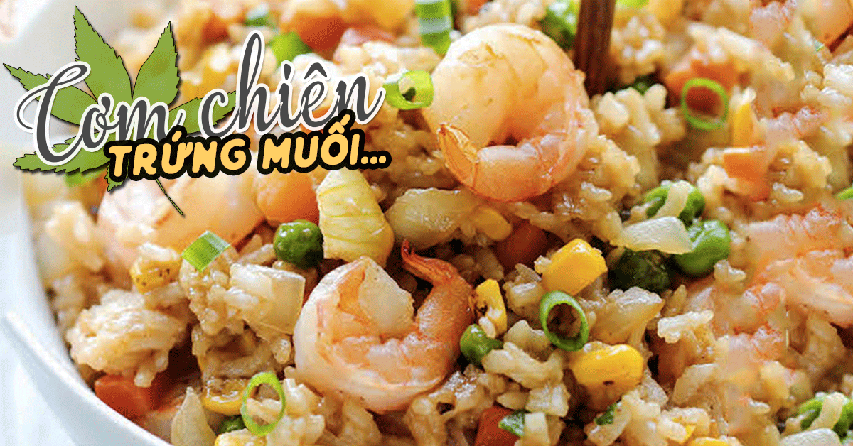 Cách làm cơm chiên trứng muối đơn giản mà ngon tuyệt