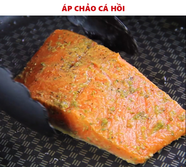 Áp chảo cá hồi