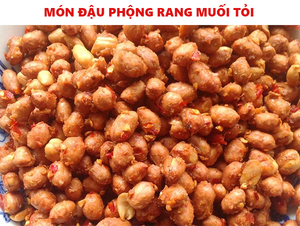 Cách làm đậu phộng rang muối tỏi