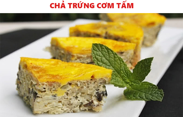 cách làm chả trứng cơm tấm