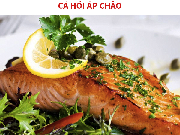 Cách làm cá hồi áp chảo