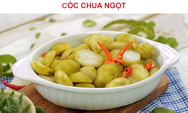 Cách làm cóc chua ngọt