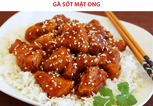 Cách làm gà sốt mật ong