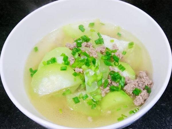 canh bí đao