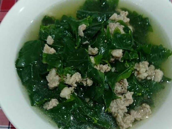canh rau ngót