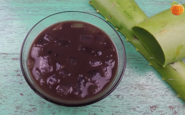 Cách nấu chè nha đam đậu đen