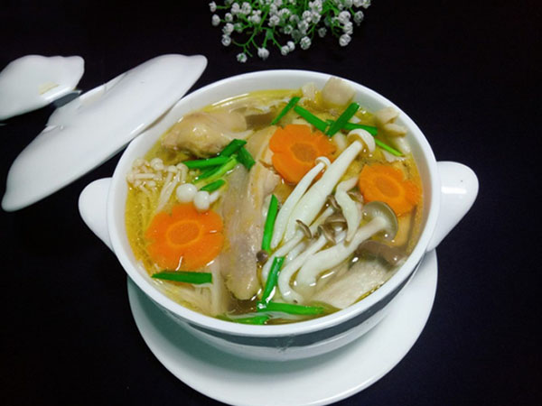 canh nấm