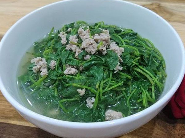 canh rau má