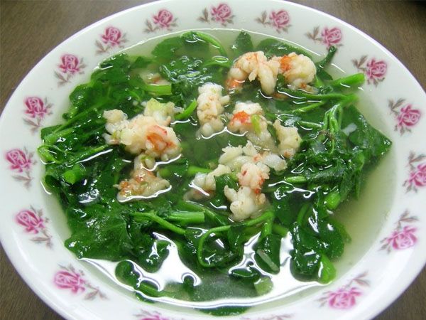 canh mồng tơi