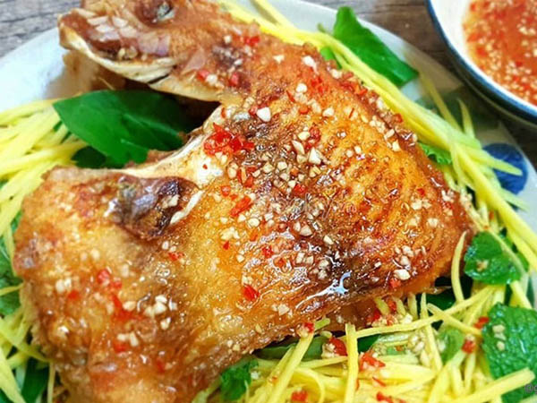 cá diêu hồng chiên