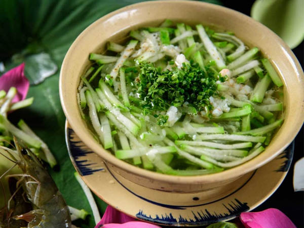 canh bầu