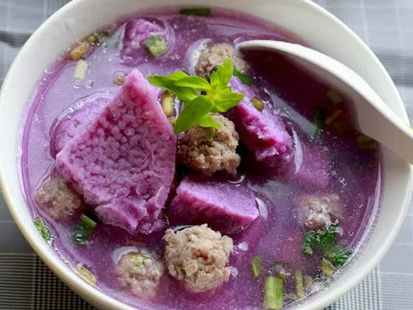 canh khoai mỡ
