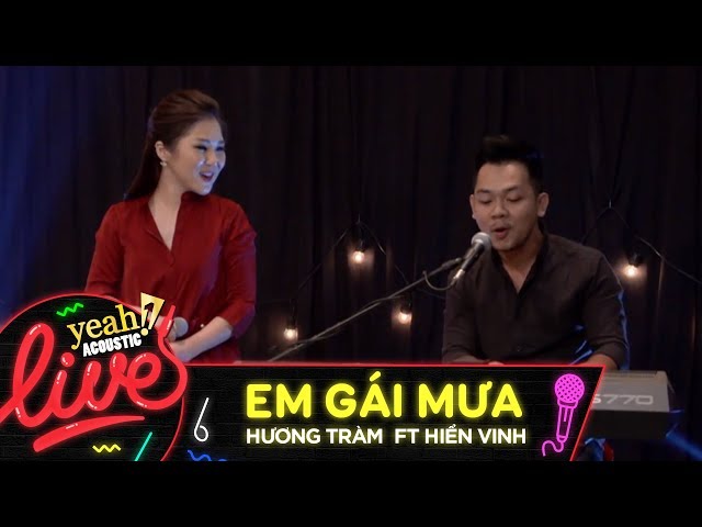 Em Gái Mưa - Hương Tràm, Hiển Vinh (Acoustic Live)