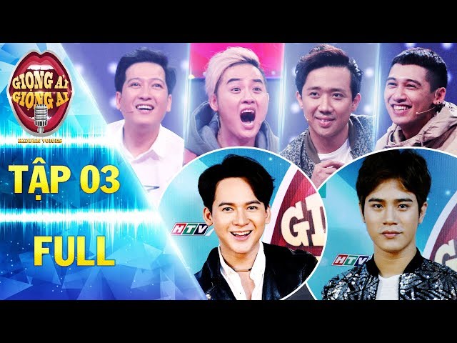 Giọng Ải Giọng Ai Mùa 2 - Tập 3 (Full HD)