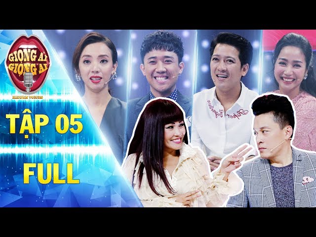 Giọng Ải Giọng Ai Mùa 2 - Tập 5 (Full HD)