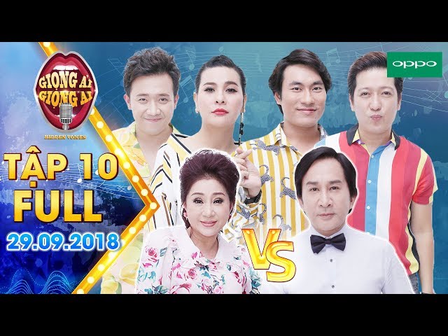 Giọng Ải Giọng Ai (Mùa 3 Tập 10 Full HD)