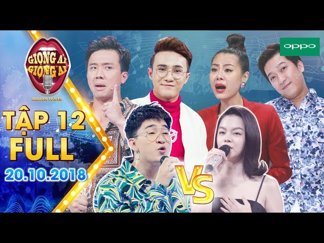Giọng Ải Giọng Ai (Mùa 3 - Tập 12 Full HD) - Trấn Thành, Chi Dân, Phạm Quỳnh Anh