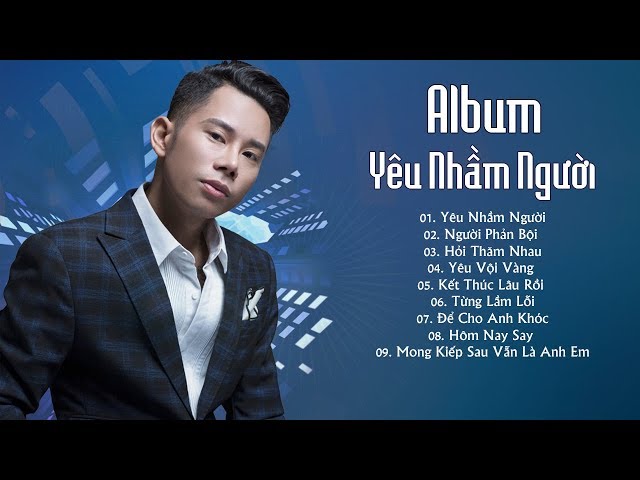 Yêu Nhầm Người - Lê Bảo Bình (Lyric Video)
