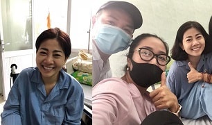 Mai Phương bị tràn dịch màng phổi, bắt đầu truyền thuốc theo phác đồ
