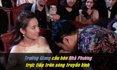 Danh Hài Trường Giang Cầu Hôn Nhã Phương Ngay Trên Sóng Trực Tiếp