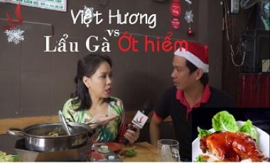 Việt Hương Và Lẩu Gà Ớt Hiểm