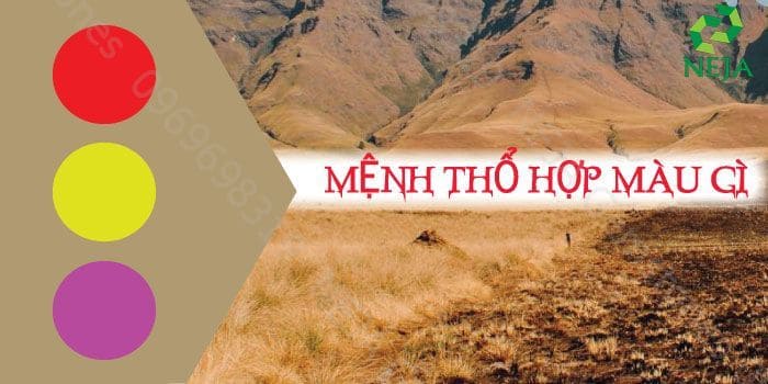 mệnh thổ hợp màu gì
